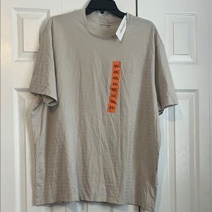 Calvin Klein Men's Tan Short Sleeve Tee